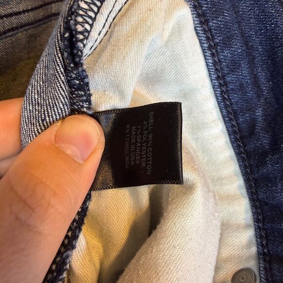 Flint and Tinder Jeans Mens 38x33 Blue Wash Slim Tapered Made in USA Denim - Picture 7 of 13